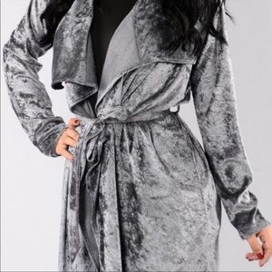 Fashion Nova velvet cardigan